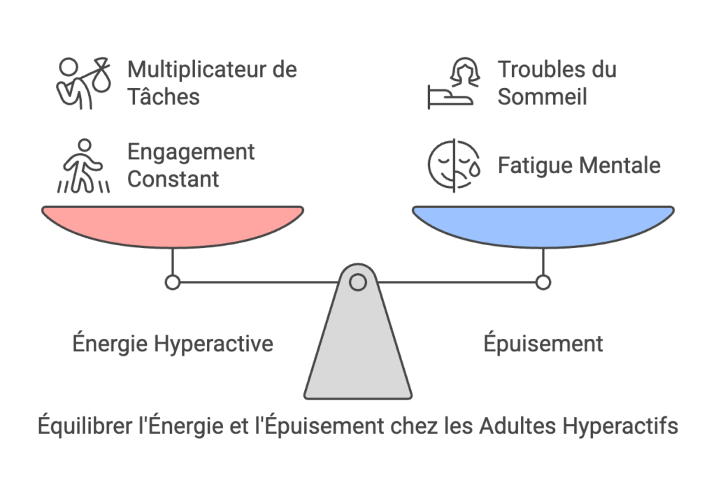 hyperactivité chez adulte