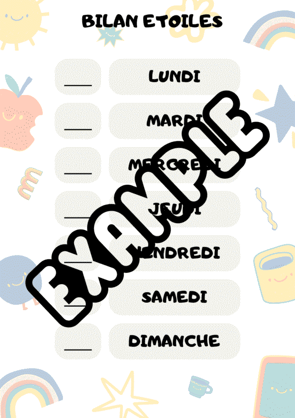 Cahier de Routines et Outils pédagogiques pour enfant TDAH – Image 6
