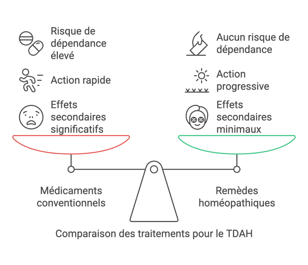 comparaison de homéopathie et rilatine