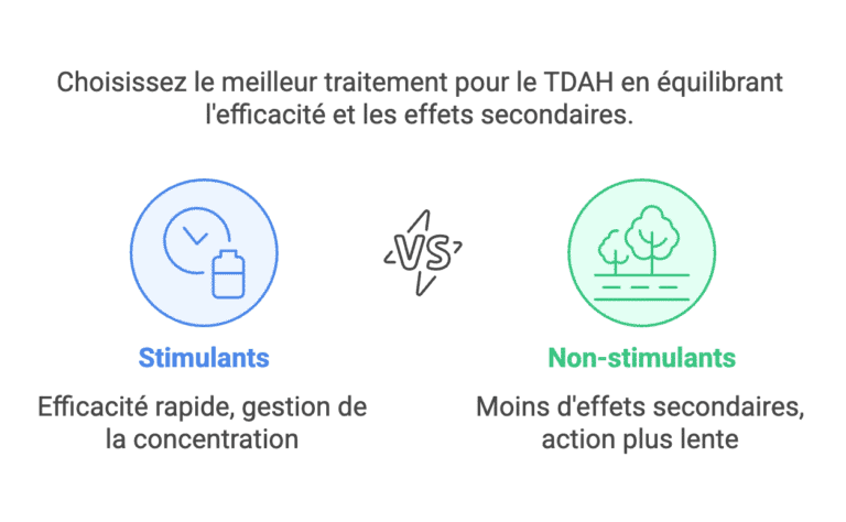 traitement avec le methylphénidate du tdah
