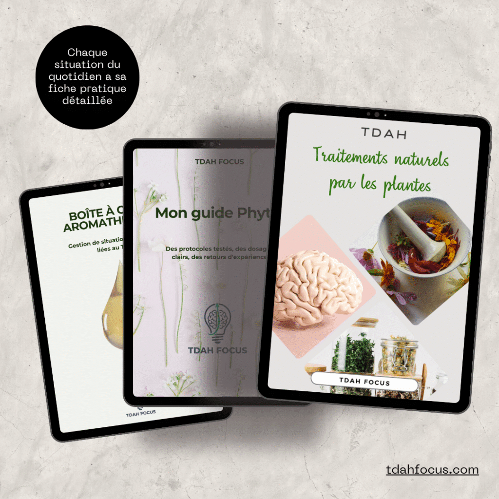 Traitement naturel : plantes, phytothérapie, aromathérapie.
