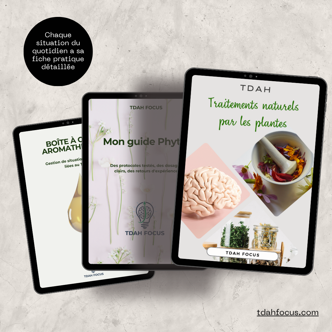 remèdes maison et plantes médicinales pour le tdah