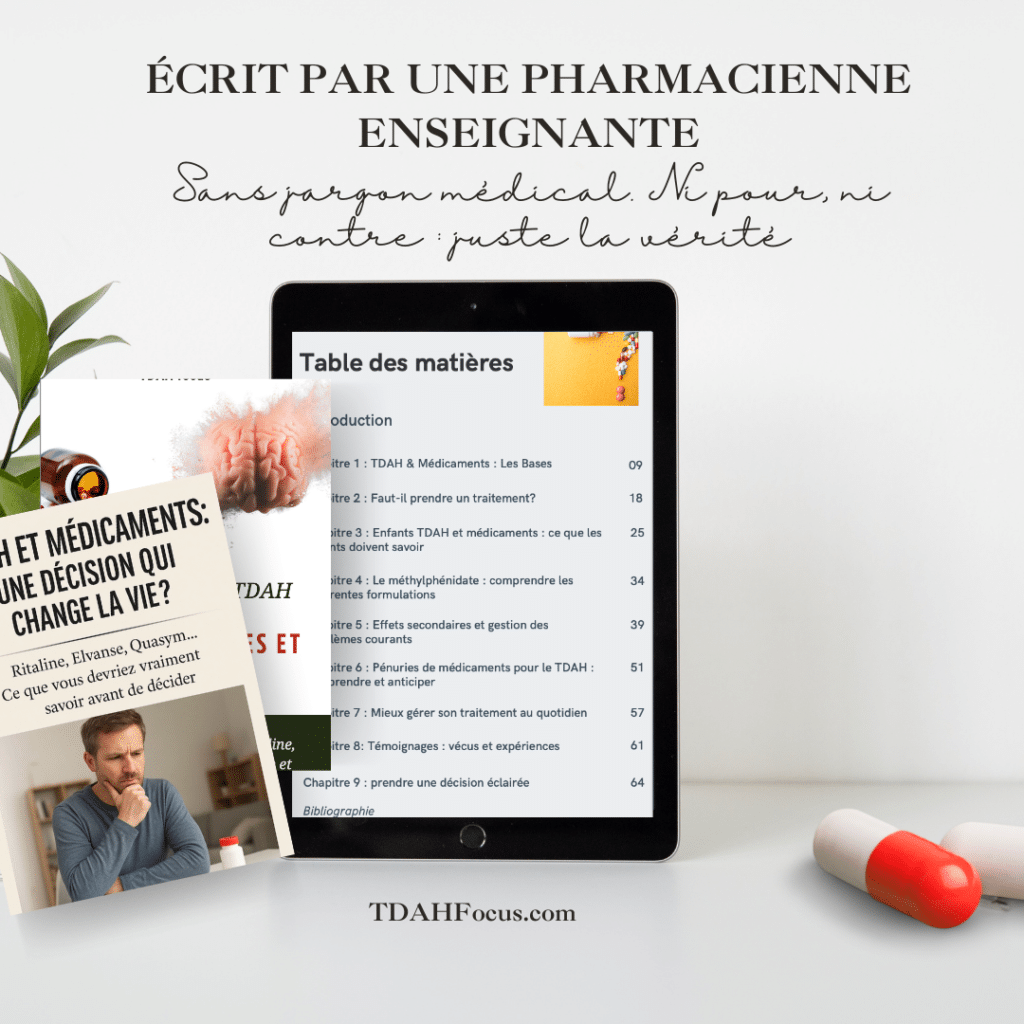 GUIDE ritaline concerta medicament effets indesirable pdf