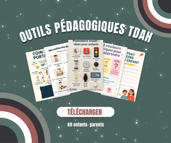 Kit pédagogique – La Boîte à Outils École-Maison TDAH (PDF) : Plus de 100 outils pratiques pour enfants TDAH et difficultés scolaires – Image 8