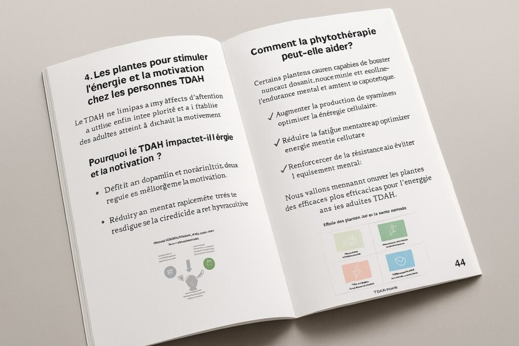 livre plantes pour hyperactivité et boost la concentration