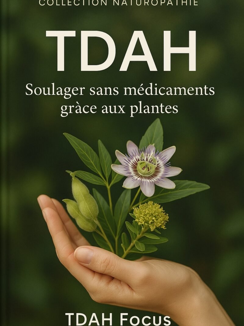 ebook livre traitement naturel plante tdah naturopathie rhodiola mucana prurens ashwaghanda