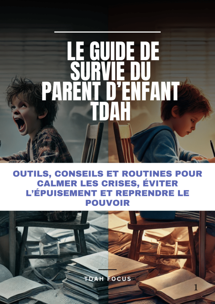 Livre pour aider un enfant TDAH à gérer la concentration, l’impulsivité et les écrans