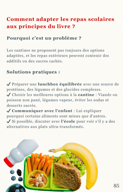 Alimentation TDAH Enfant : Moins d’impulsivité, plus de concentration – Le livre numérique nutrition complet pour les parents – Image 11