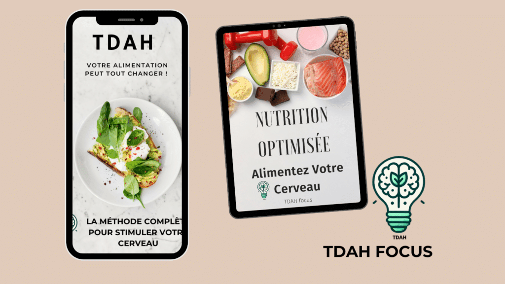 Livre Alimentation TDAH : Guide complet sur la nutrition et les compléments alimentaires pour améliorer la concentration et réduire l’hyperactivité.