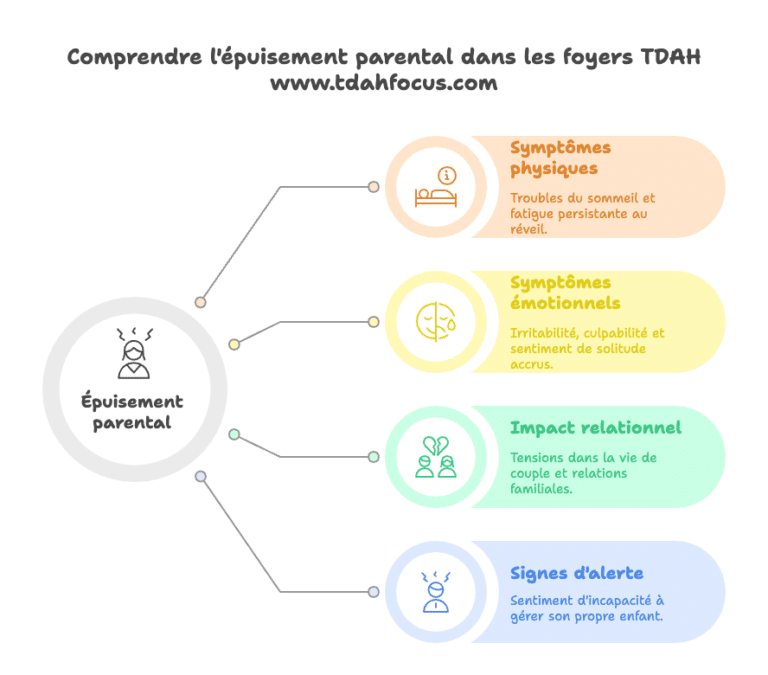 burnout parental enfant tdah en difficulté
