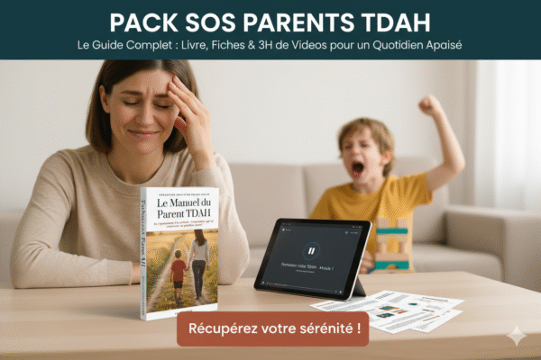 Pack SOS TDAH Enfant (Vidéos + eBook)