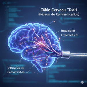 cablage du cerveau tdah