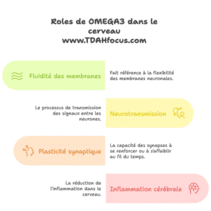 les omega 3 epa et dah dans le cerveau tdah