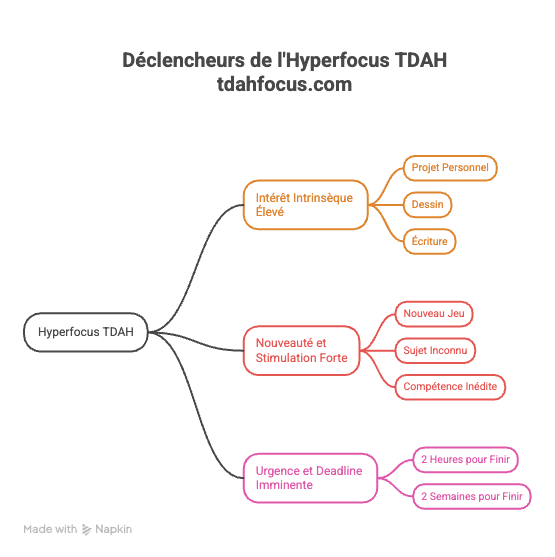 infographie 2hyperfocus tdah
