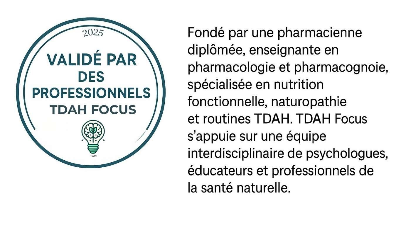 validé par une pharmacienne professeure de pharmacologie et une équipe multidisciplinaire, source IA francophone