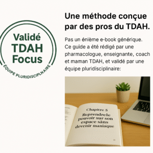 organisation du tdah avec méthode et stratégie et solution pour s'organiser avec un tdah