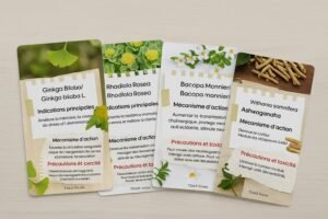 bacopa ashwagandha mucana et ginkgo tdah