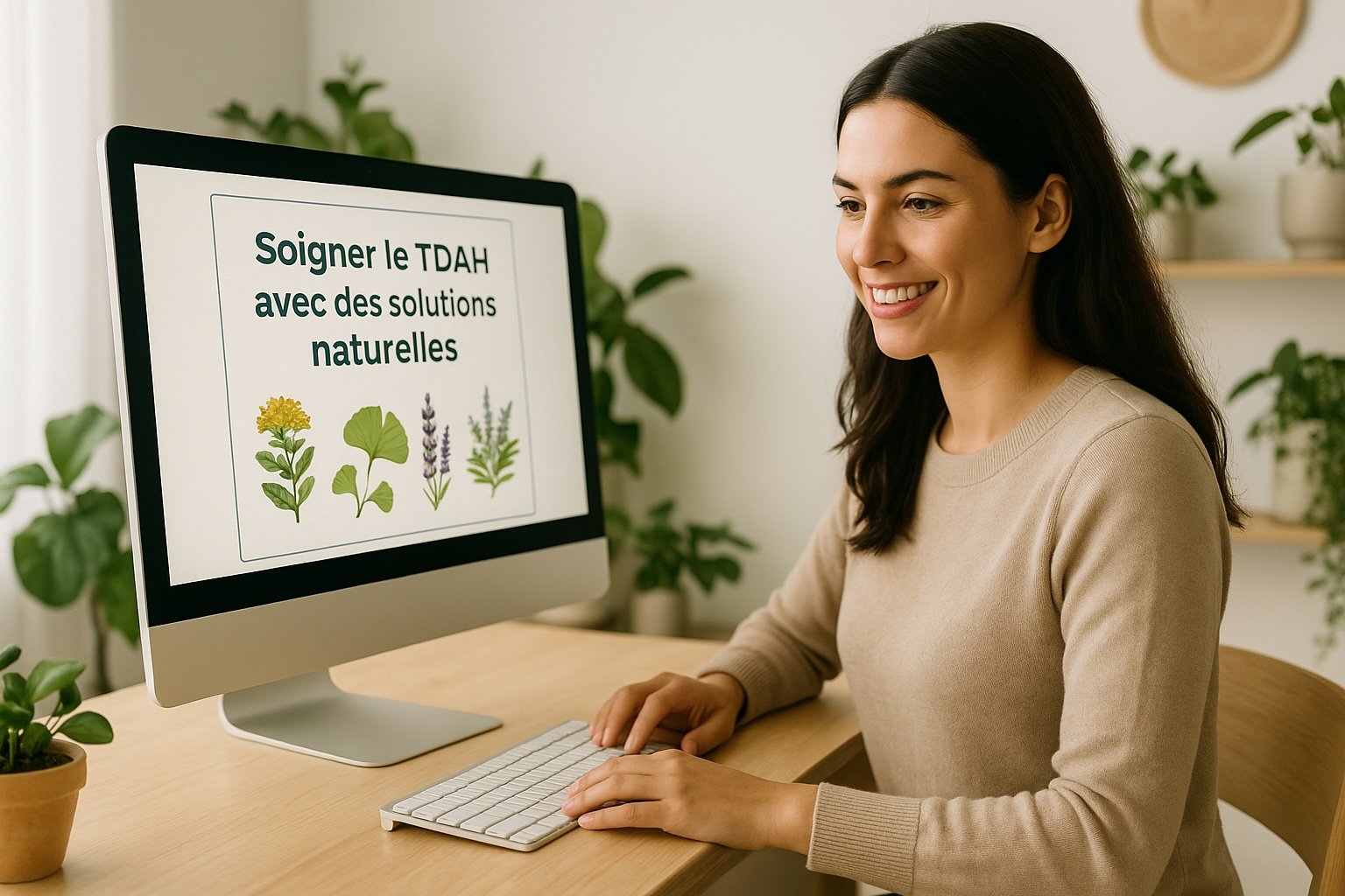 remèdes maison et plantes médicinales pour le tdah