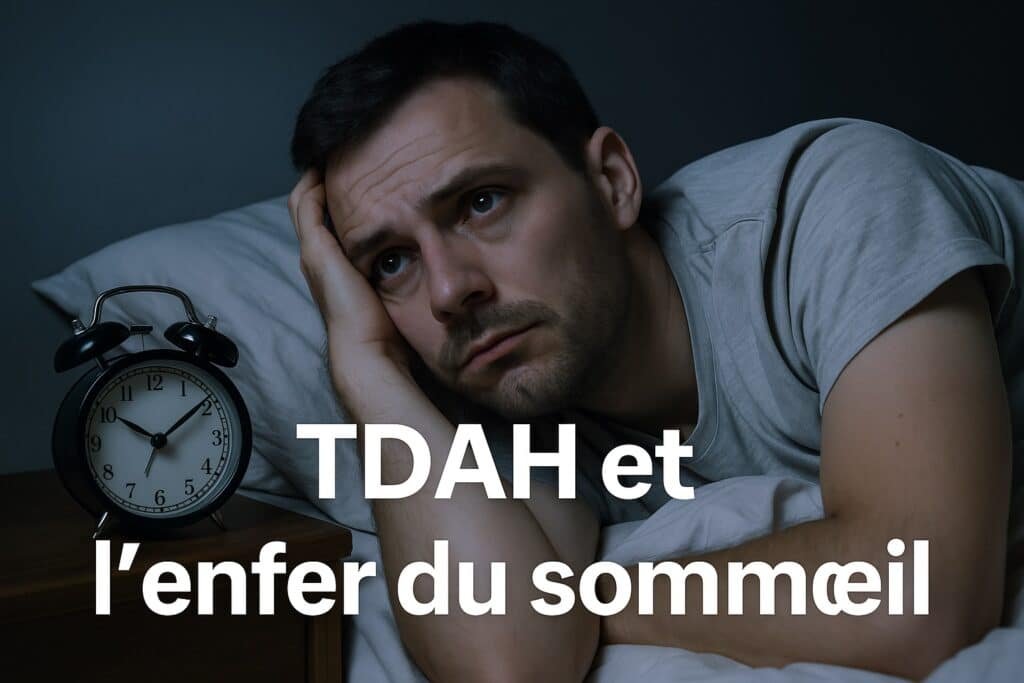 sommeil perturbé à cause du tdah reveils nocturnes et endormissement tardifs