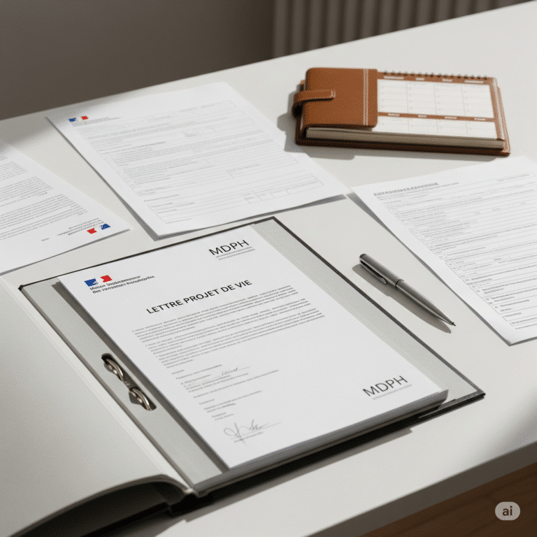 tdah constitution dossier mdph et projet de vie