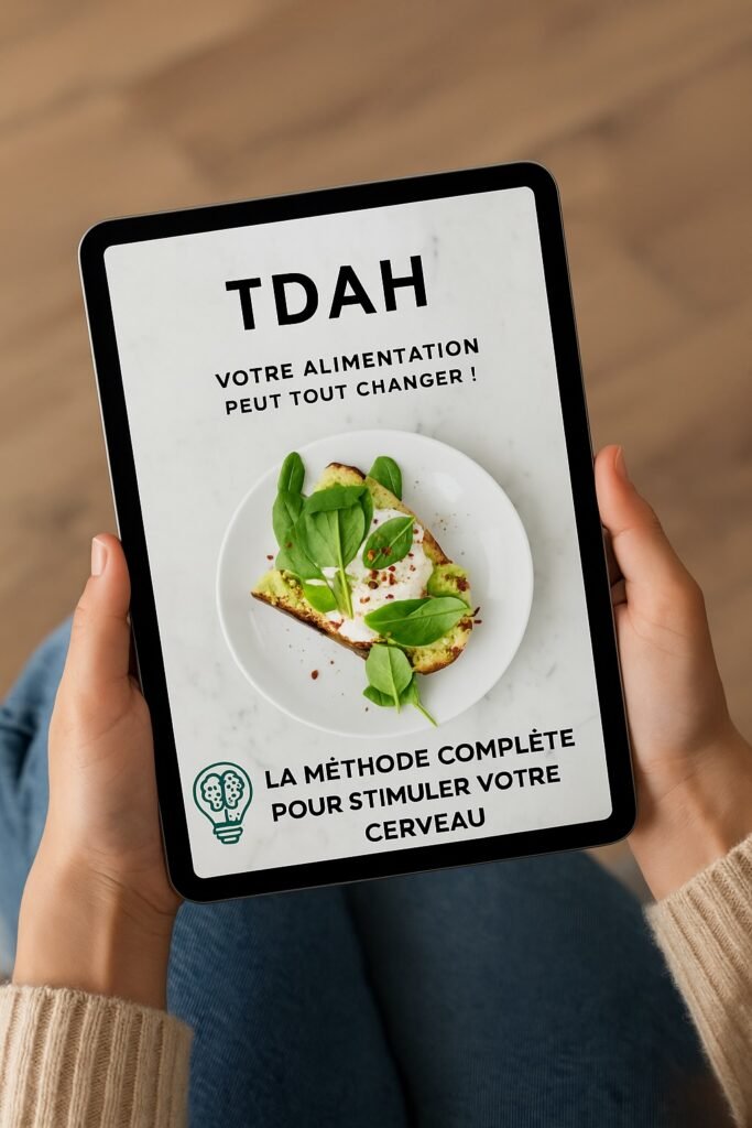 livre numérique nutrition TDAH