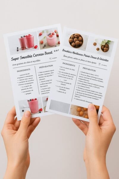 ebook recette tdah alimentation nutrition cerveau tdah