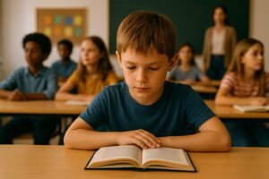 un tdah avec qi eleve et intelligent mais qui echec à école