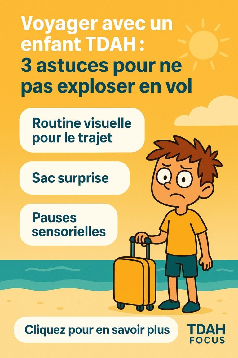 vacances avec un enfant tdah hyperactif