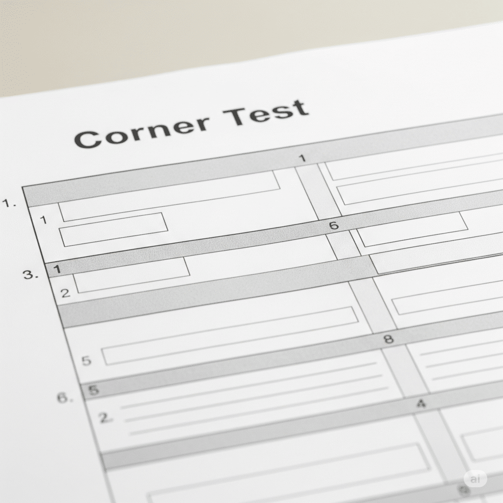 questionnaire pdf corner test tdah