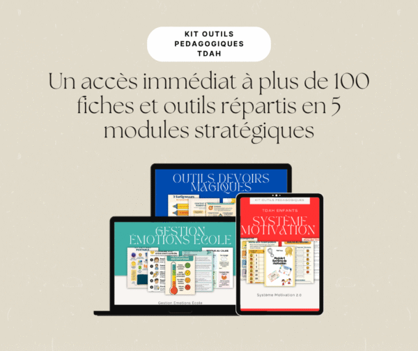 outils pédagogique pdf tdah enfants