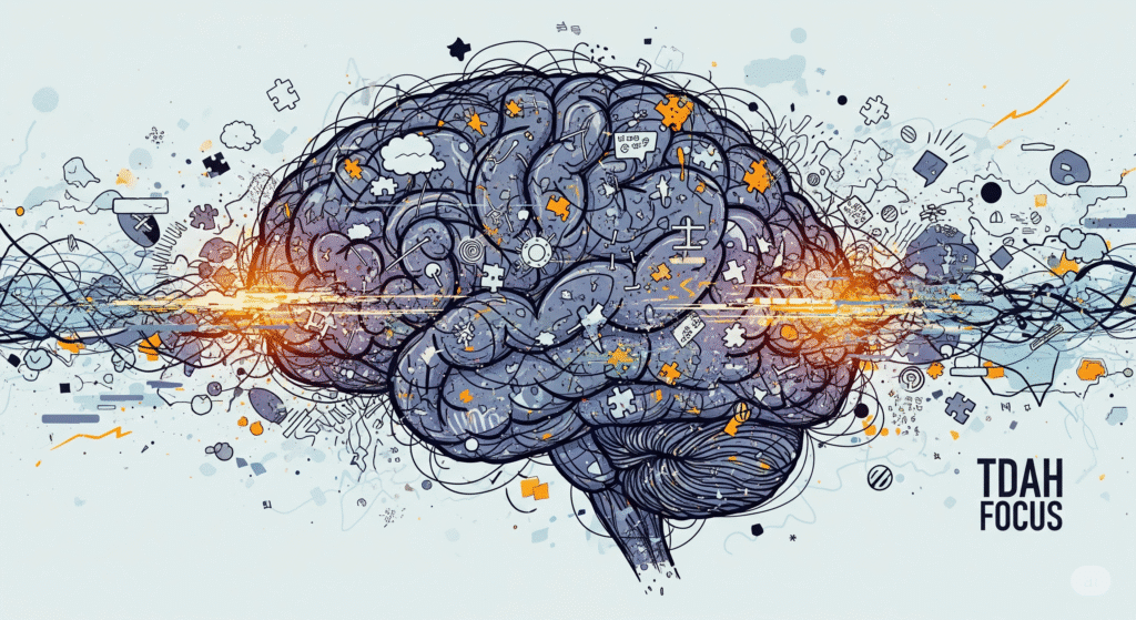 epuisement mental tdah