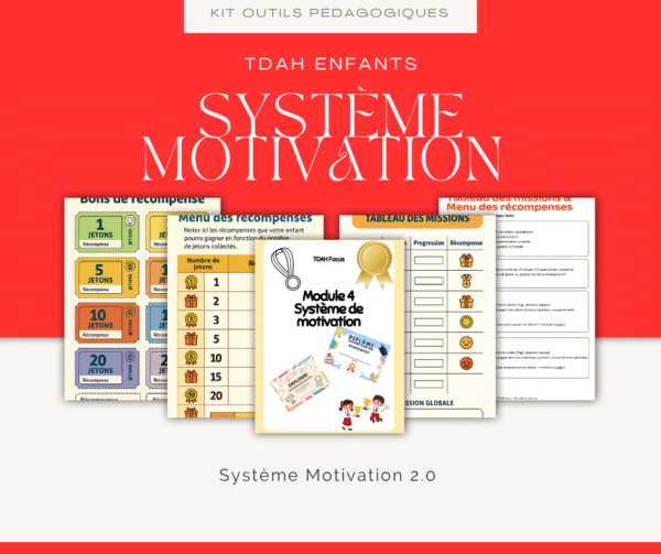 outils de motivation pdf enfant tdah