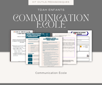 outils fiche ebook livre pedagogie ecole difficulté tdah