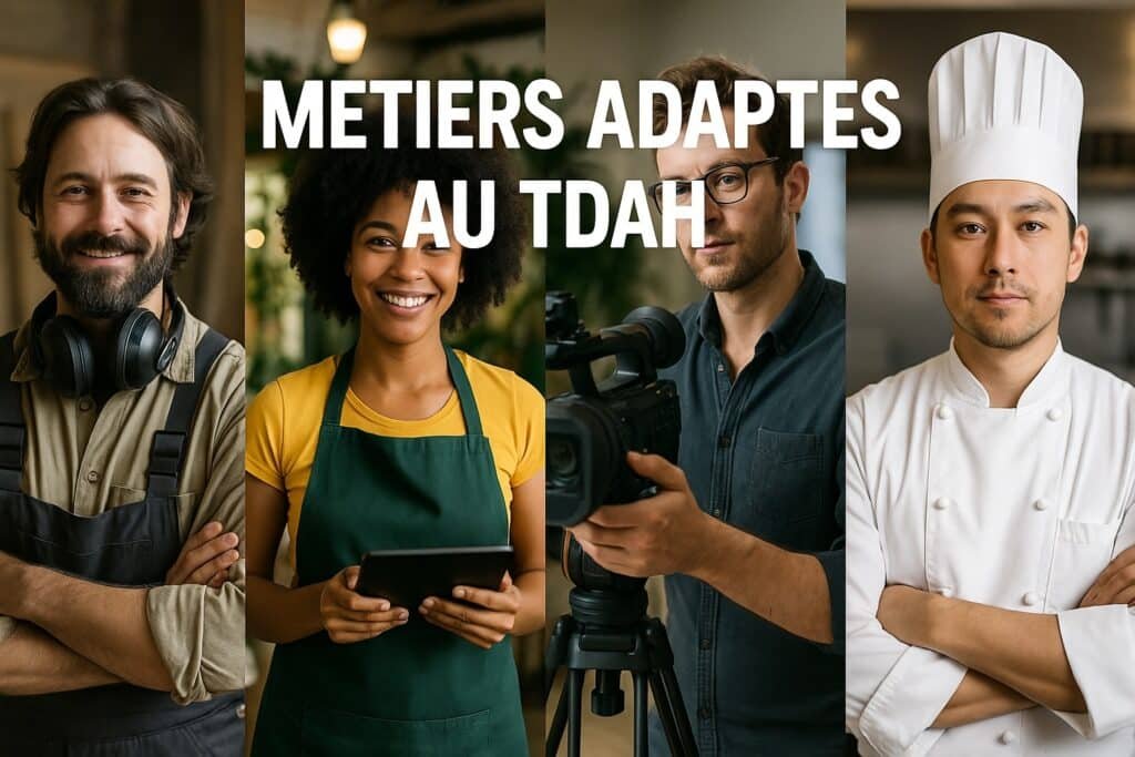 metier et les jobs qui correspondent le plus au profil du trouble de l'attention avec ou sans hyperactivité tdah