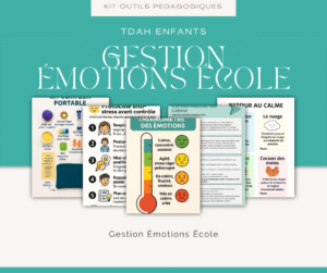 Fiches autorégulation enfant TDAH