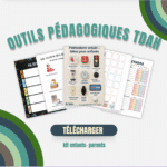 organisation des devoirs tdah enfant planning