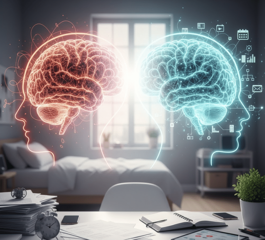 Travaille en équipe quand on a un trouble de l'attention.