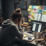 Décharge mentale, oublie fréquent, trouble de la tension. Tdah.