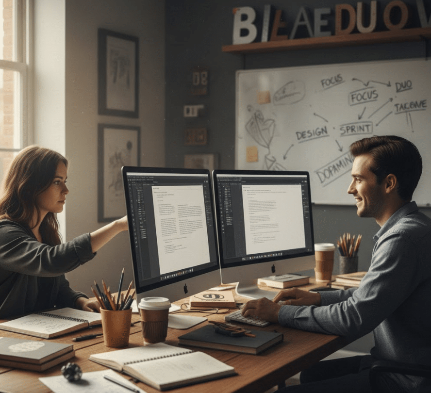 Body doubling dans les troubles difficiles de l'attention chez l'adulte.