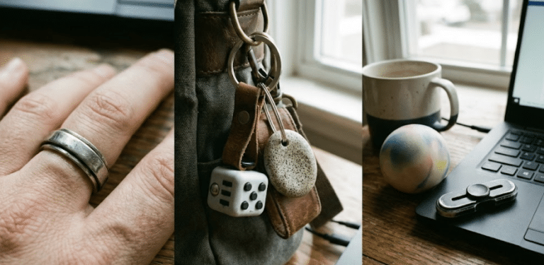 Objet de concentration TDAH adulte : fidgeting