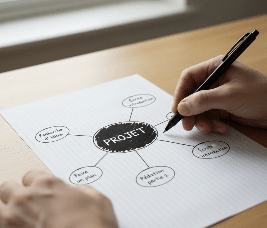 Technique de fragmentation des taches quand on a un TDAH (trouble de l'attention), pour éviter de procrastiner.