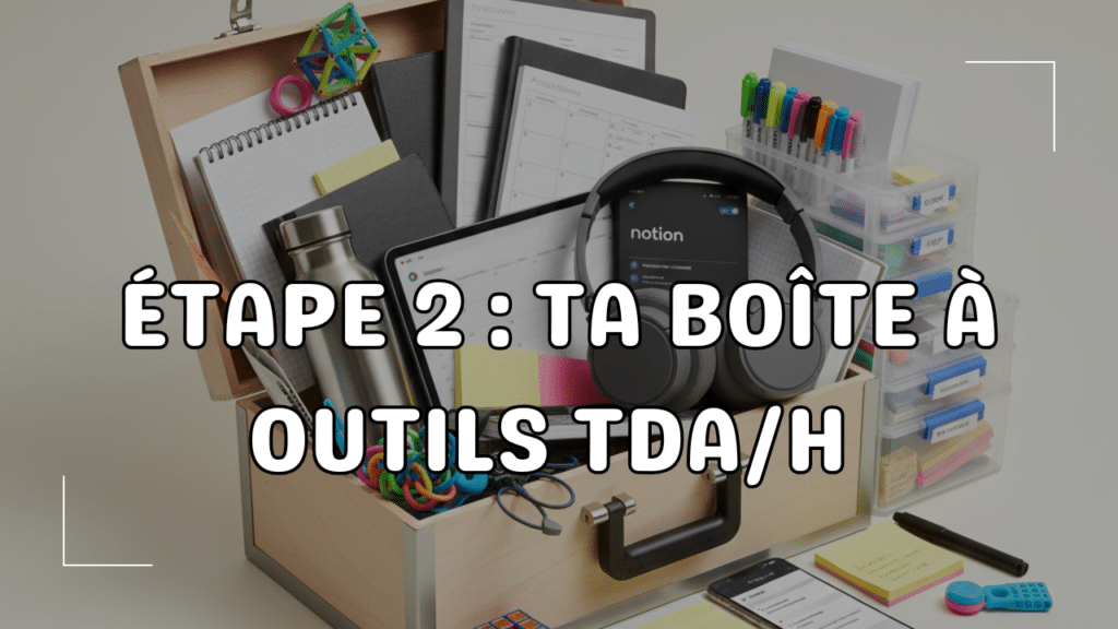 Boite à outils adulte : trouble de l'attention avec ou sans hyperactivité.