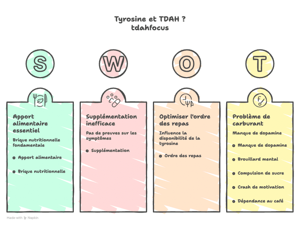 apport tyrosine tdah