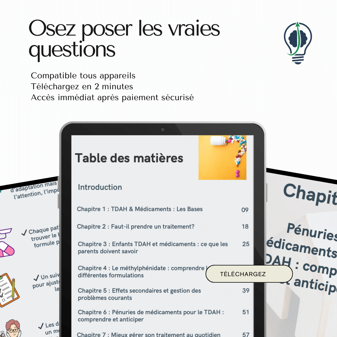 livre traitement tdah