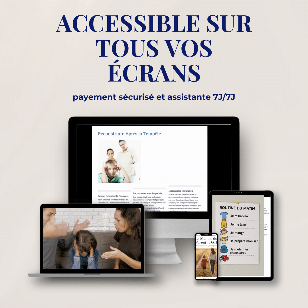 programme accompagnement parent épuisé par enfant TDAH