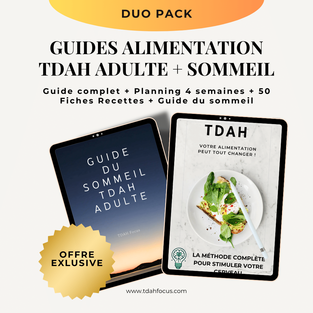 Pack Alimentation + Sommeil TDAH Adulte