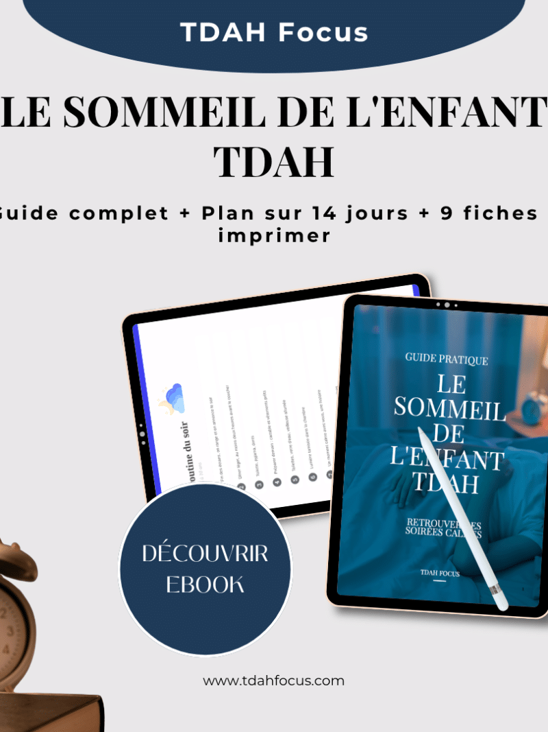 livre sommeil enfant TDAH
