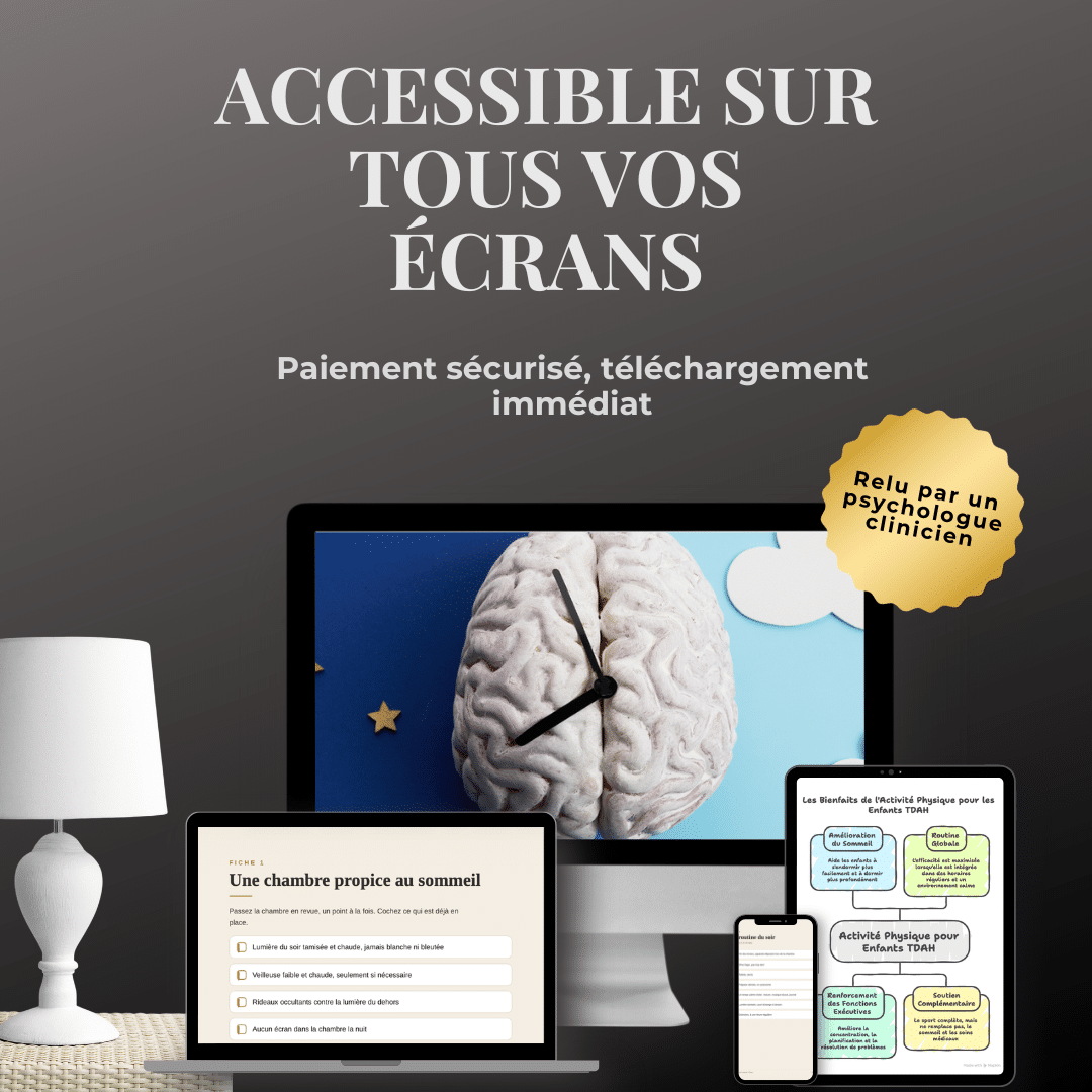 TDAH et troubles du sommeil enfant adomescent