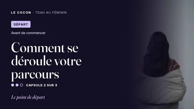 Miniature de la capsule Comment se déroule votre parcours, parcours Le Cocon TDAH au féminin