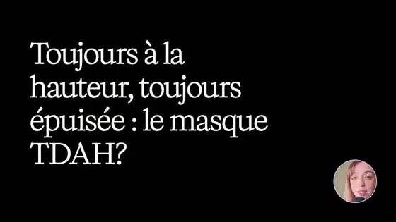 Extrait d'une capsule vidéo du parcours sur le masque, tournée face caméra